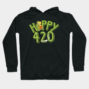 Happy 420 / Weed Lover Meme Hoodie